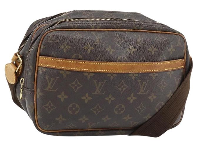 LOUIS VUITTON Monogram Reporter PM Shoulder Bag M45254 LV