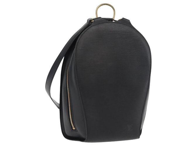 LOUIS VUITTON Epi Mabillon Backpack Black M52232 LV