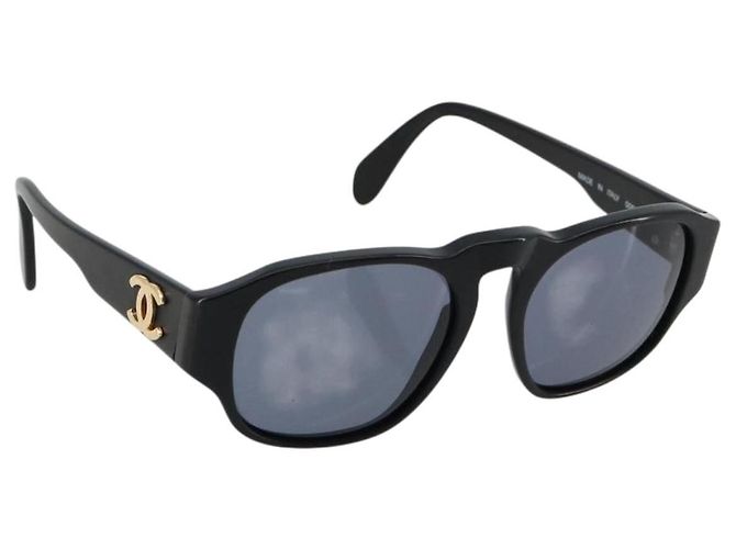 Gafas de sol CHANEL COCO Mark plástico Negro CC