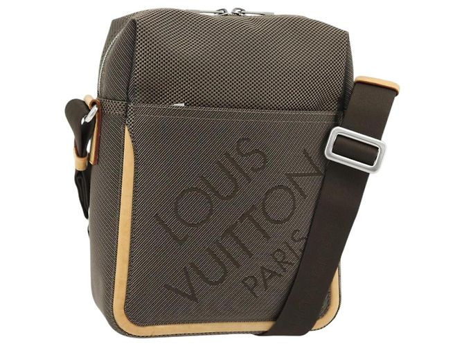 LOUIS VUITTON Damier Geant Sitadan NM Shoulder Bag Brown Tail M93224