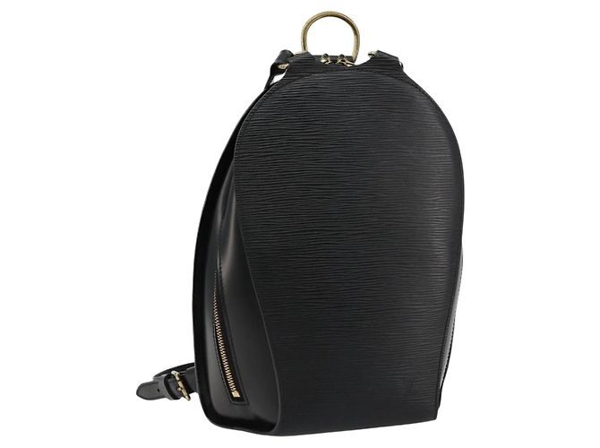 LOUIS VUITTON Epi Mabillon Backpack Black M52232 LV