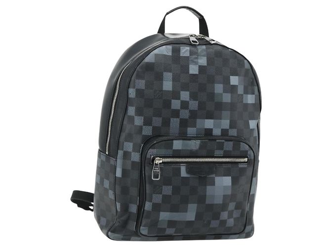 LOUIS VUITTON Damier Graphite Pixel George Backpack N40084 LV