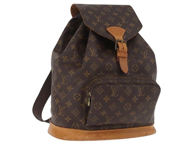 LOUIS VUITTON Monogram Montsouris GM Rucksack M51135 LV