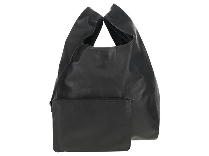 LOUIS VUITTON Monogram Shadow Tote Bag Black M43679 LV