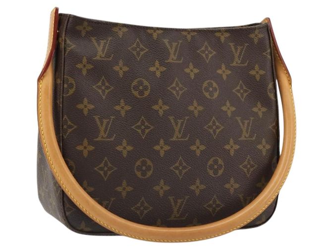 LOUIS VUITTON Monogram Looping MM Shoulder Bag M51146 LV