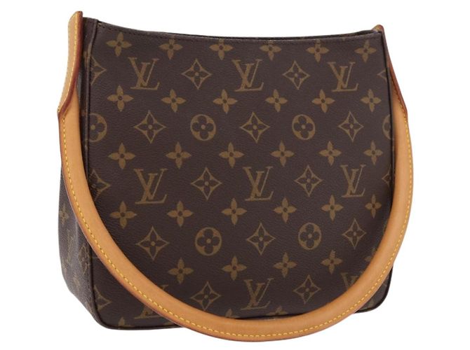 LOUIS VUITTON Monogram Looping MM Shoulder Bag M51146 LV