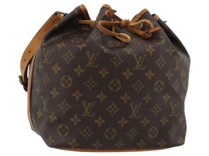 LOUIS VUITTON Monogram Petit Noe Shoulder Bag M42226 LV