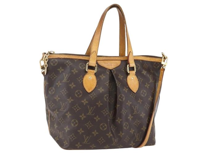 LOUIS VUITTON Monogram Palermo PM Tote Bag M40145 LV
