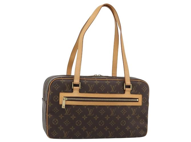 LOUIS VUITTON Monogram Cite GM Hand Bag M51181 LV