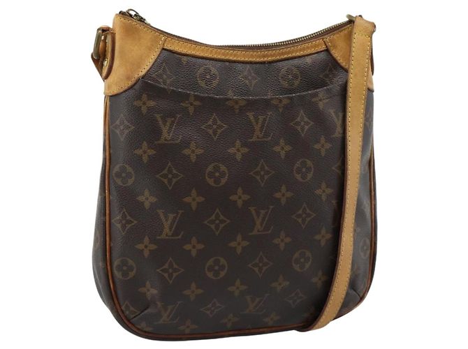 LOUIS VUITTON Monogram Odeon PM Shoulder Bag M56390 LV