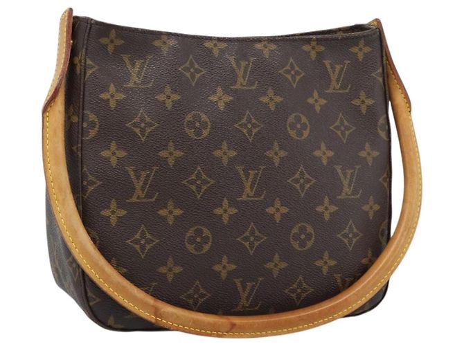 LOUIS VUITTON Monogram Looping MM Shoulder Bag M51146 LV