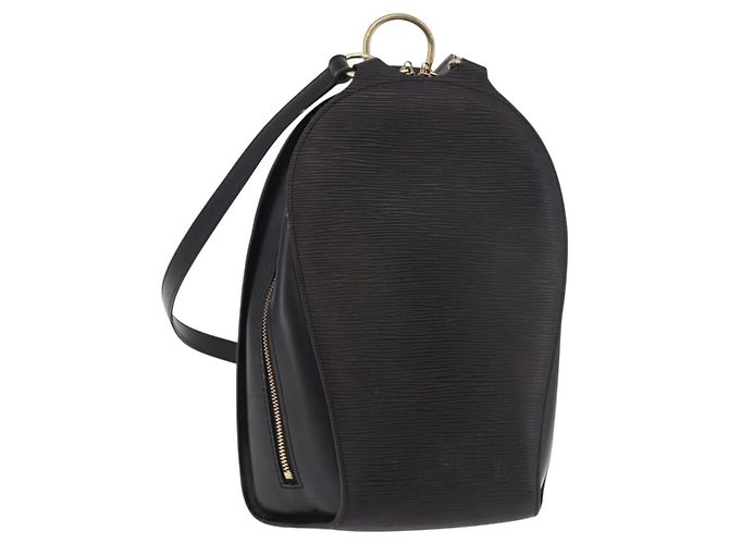 LOUIS VUITTON Epi Mabillon Rucksack Black M52232 LV