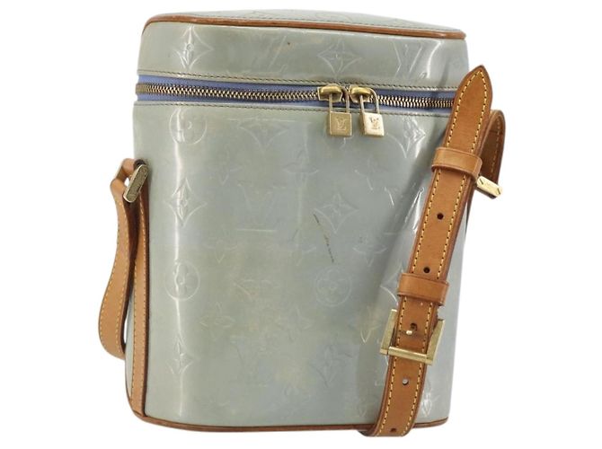 LOUIS VUITTON Monogram Vernis Sullivan Vertical Bag Lavande M91258