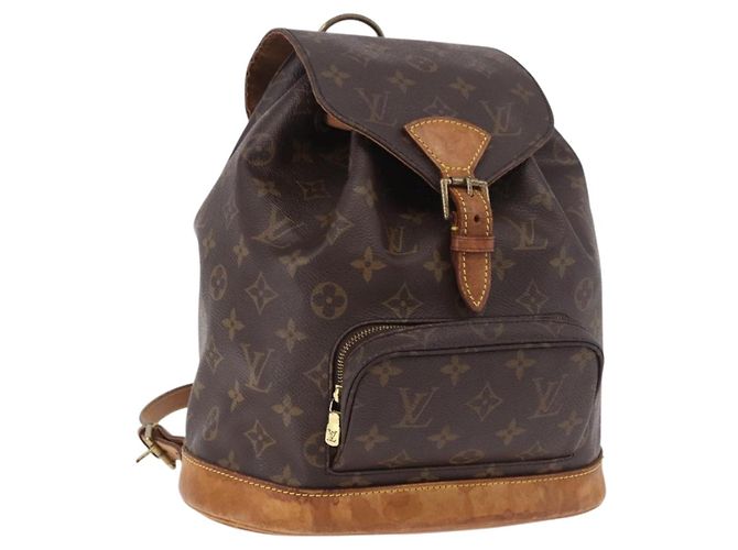 LOUIS VUITTON Monogram Montsouris MM Backpack M51136 LV