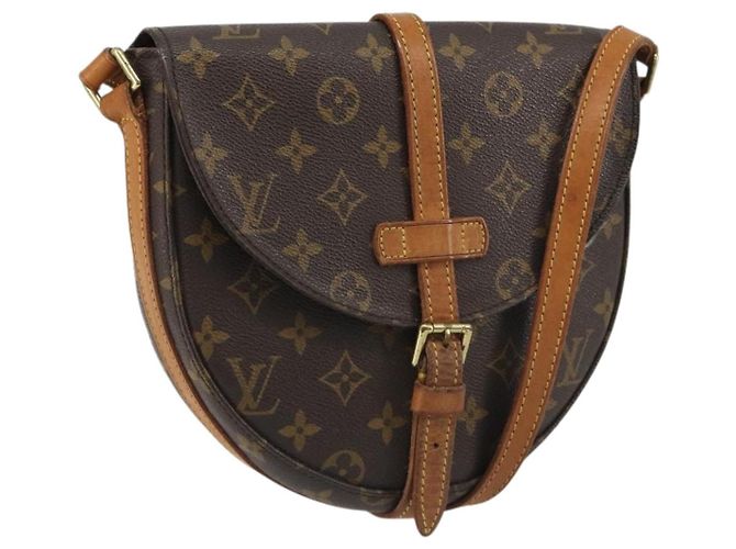 LOUIS VUITTON Monogram Chantilly MM Shoulder Bag M51233 LV
