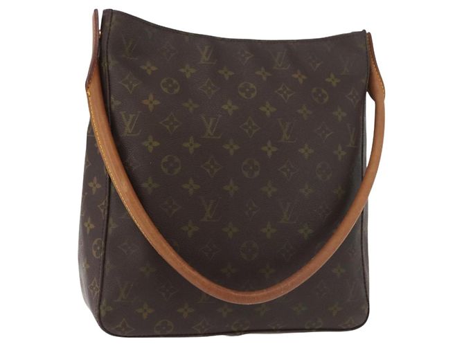 LOUIS VUITTON Monogram Looping GM Shoulder Bag M51145 LV