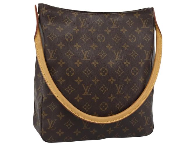 LOUIS VUITTON Monogram Looping GM Shoulder Bag M51145 LV