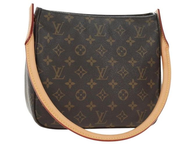 LOUIS VUITTON Monogram Looping MM Shoulder Bag M51146 LV