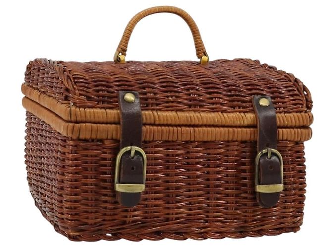 GIVENCHY Handtasche Rattan Brown