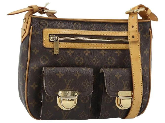 LOUIS VUITTON Monogram Hudson GM Shoulder Bag M40045 LV