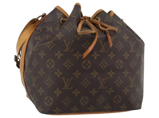 LOUIS VUITTON Monogram Petit Noe Shoulder Bag M42226 LV