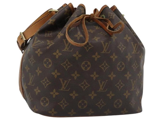 LOUIS VUITTON Monogram Petit Noe Shoulder Bag M42226 LV