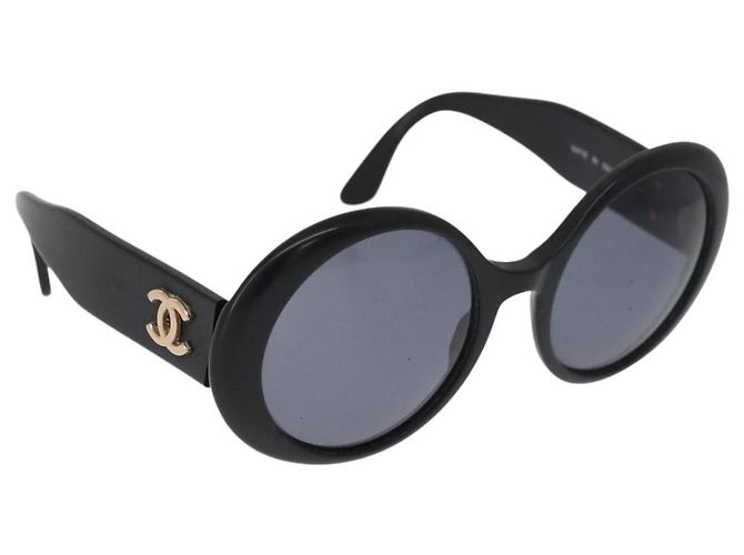 Gafas de sol CHANEL COCO Mark plástico Negro CC