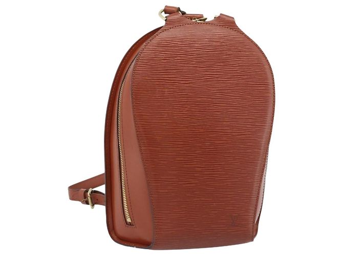LOUIS VUITTON Epi Mabillon Backpack Brown M52233 LV