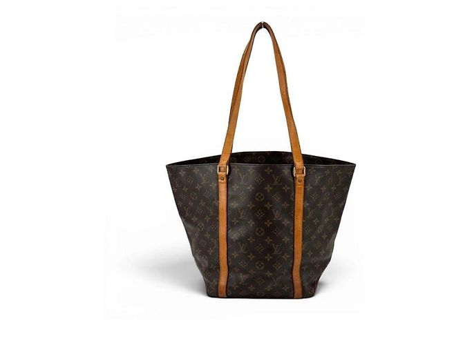 Autre Marque Borsa Shopping Louis Vuitton Marrone