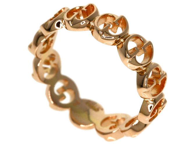 Gucci Interlocking #7 Ring in 18K Roségold