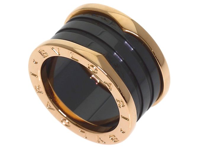 Bulgari Anel Bvlgari B.zero1 em ouro rosa