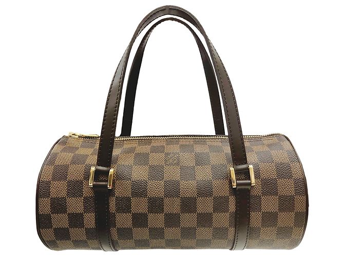 Sac Tote Louis Vuitton Papillon 26 Marron Damier ebène
