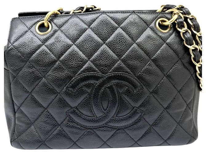 Borsa Chanel Petite Timeless Tote Bag Nero