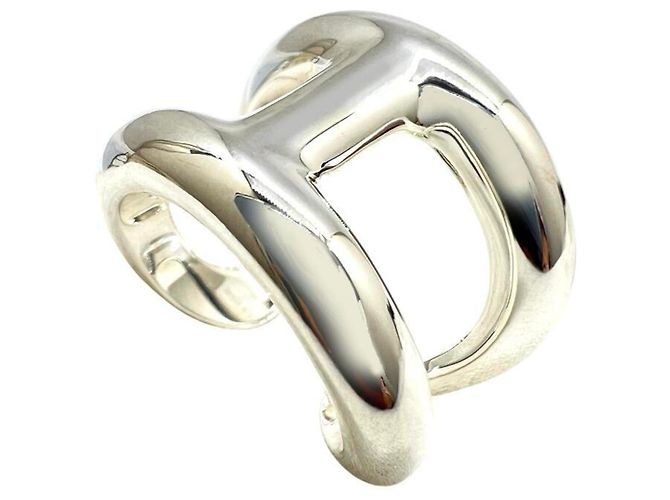 Ring Anello Hermès Osmos Argento