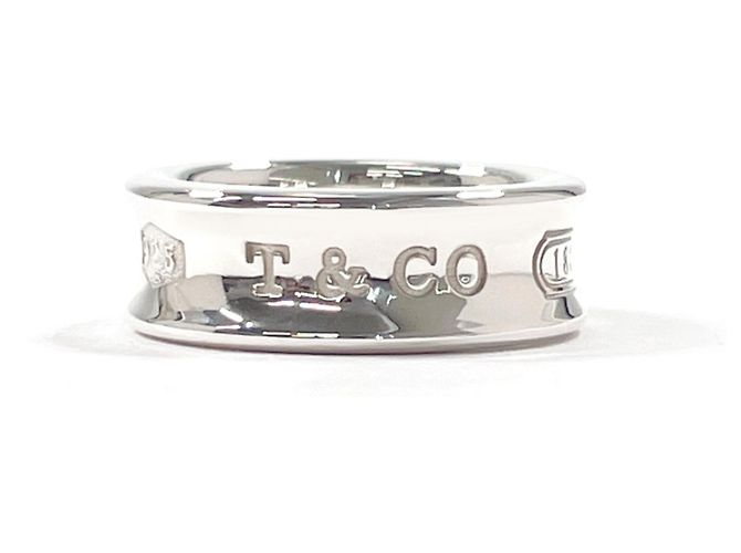 Tiffany & Co Anello Tiffany 1837 Medium in Argento Sterling