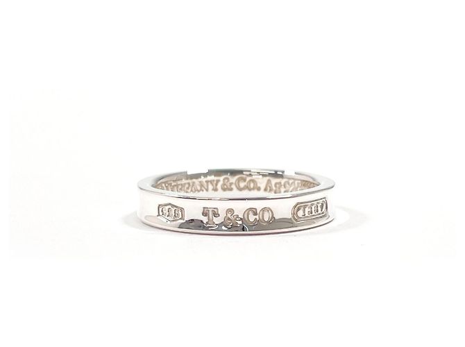 Tiffany & Co Anello Tiffany 1837 Narrow Band Argento