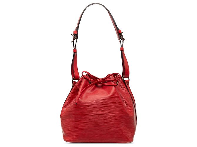 Louis Vuitton Red Epi Petit Noe Rouge