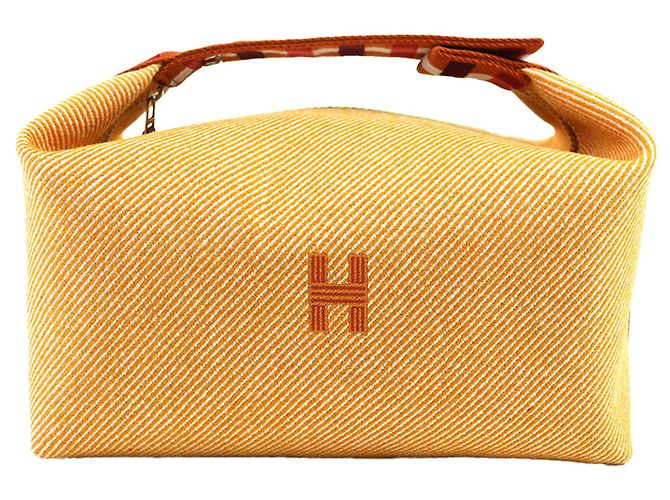Capa Hermès Orange Large Wool Bride A Brac Au Carre Case Laranja