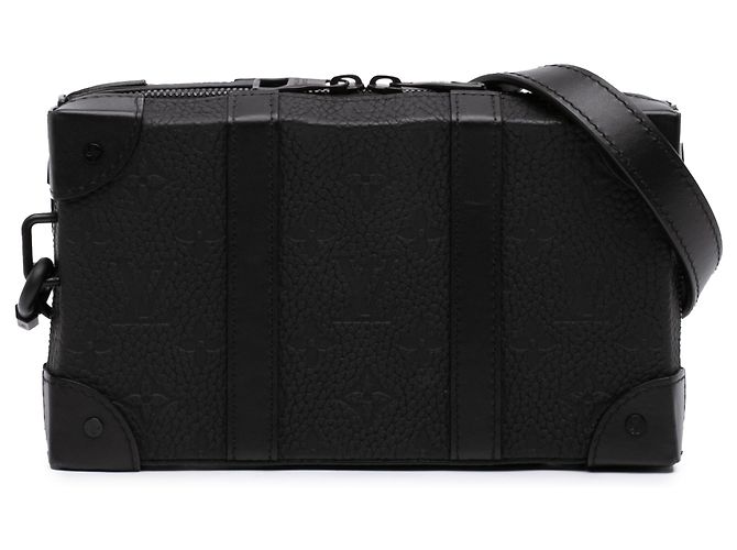 Cartera Soft Trunk Monogram Taurillon Negra Louis Vuitton Negro