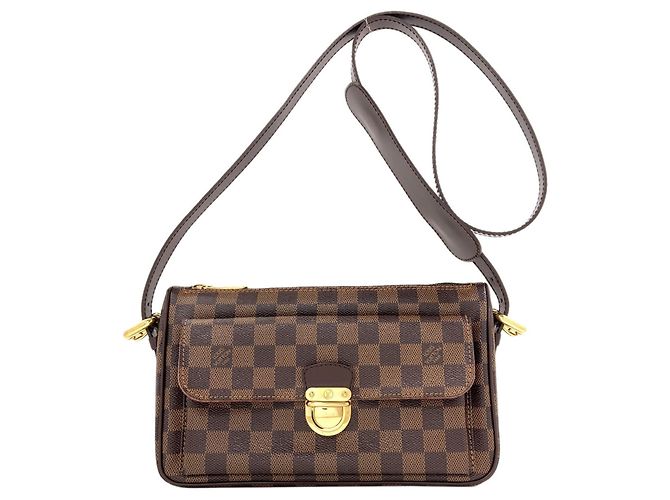 Bolsa de Ombro Louis Vuitton Damier Canvas Damier ebene