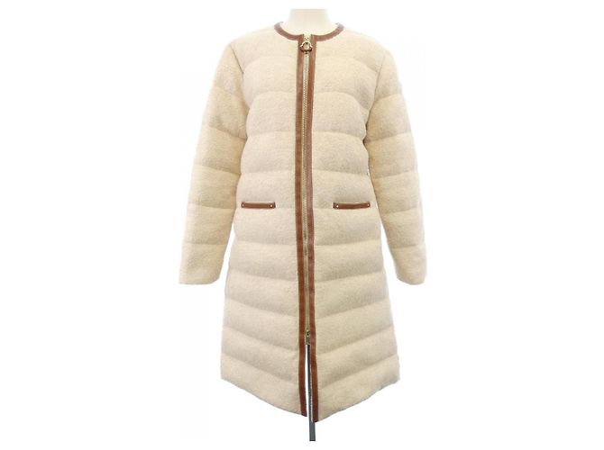 Moncler BELLETTE Down Coat Beige