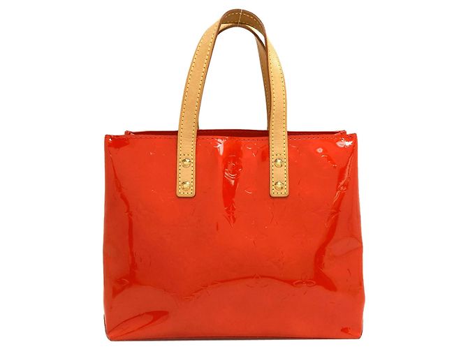 Louis Vuitton Vernis Lead PM Handtasche Rot
