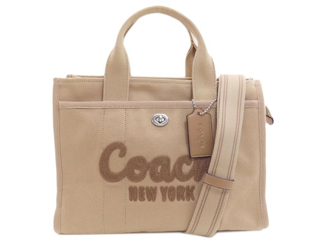 Bolso 2-Way Cargo Tote Coach CP158 Beige