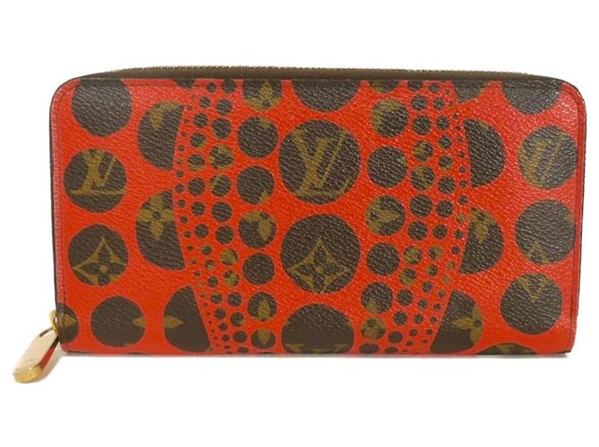 Portafoglio Zippy Louis Vuitton - Design Pumpkin Dot Rosso