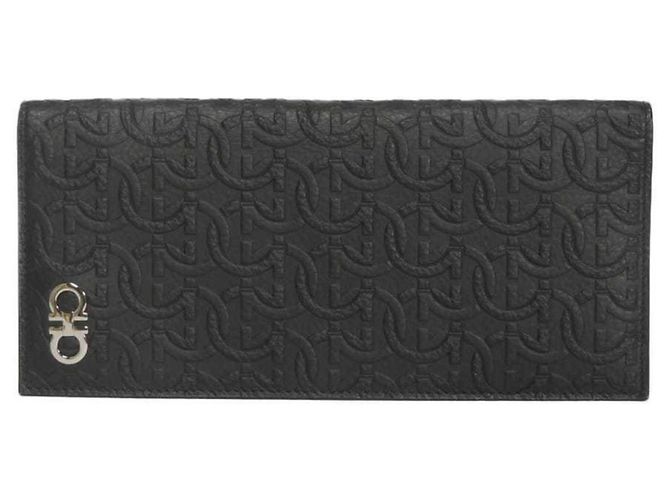 Salvatore Ferragamo Gancini Long Wallet
