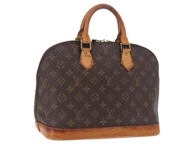 Bolsa de mão LOUIS VUITTON Monogram Alma PM M53151 LV Auth BA15149 Monograma