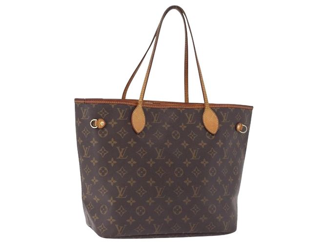 Borsa Tote LOUIS VUITTON Monogram Neverfull MM M40156 LV Auth 198282 Monogramma
