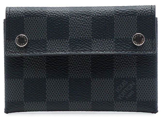 Louis Vuitton Damier Graphite Compact Modulable Wallet Schwarz - Kleine Geldbörsen