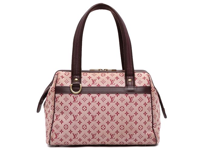 Louis Vuitton Monogram Mini Lin Josephine PM Handtasche rot