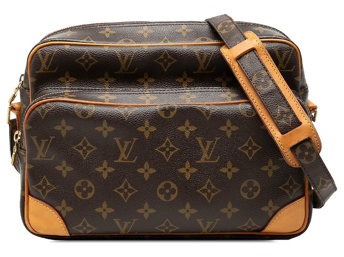 Bandolera Louis Vuitton Monogram Nil Marrón Castaño